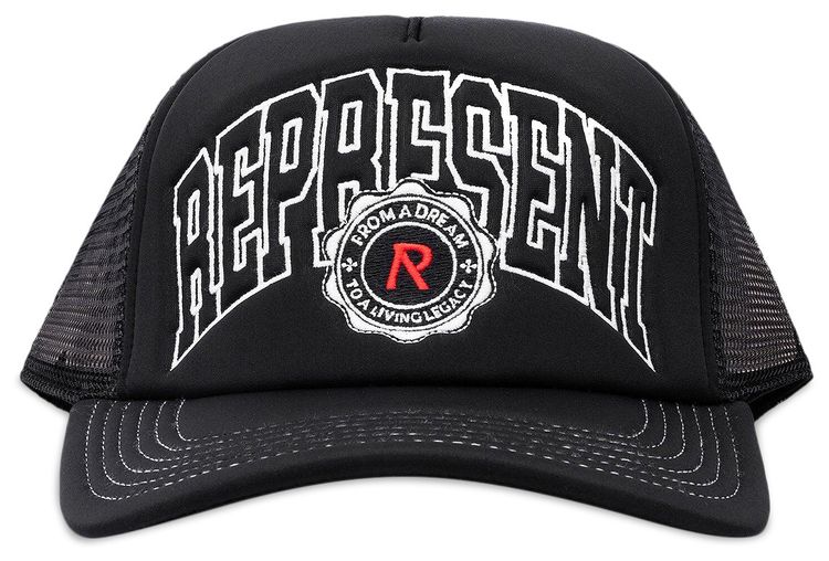 Represent Clo Legacy Crest Cap Black