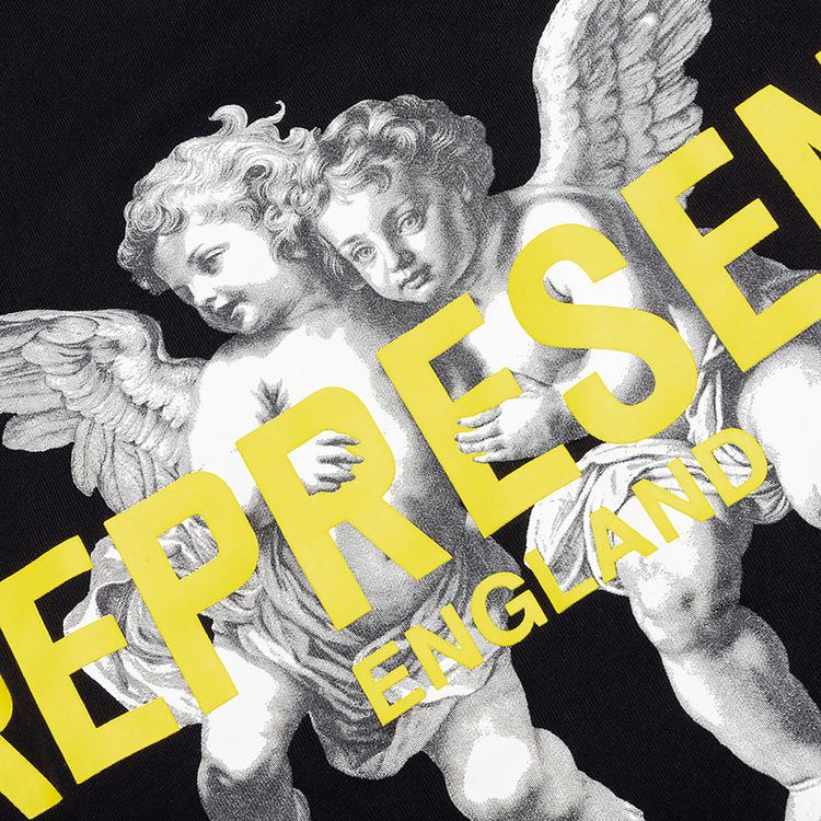 Represent Clo Legacy Cherubs T Shirt Jet Black