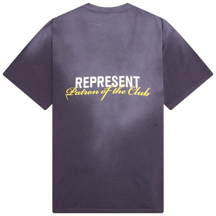 Represent Clo Patron of The Club T Shirt Plum