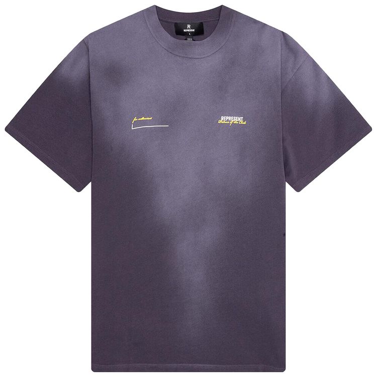 Represent Clo Patron of The Club T Shirt Plum