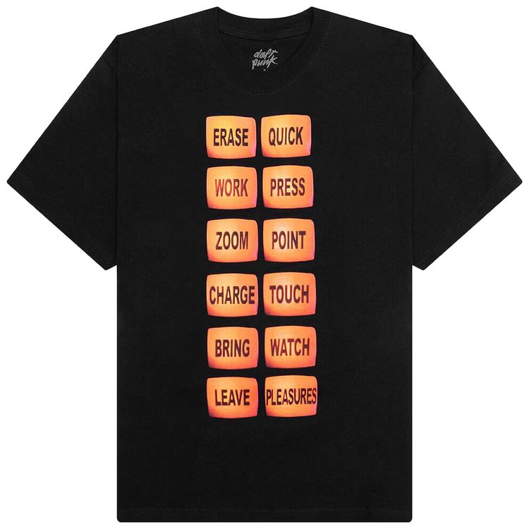 Pleasures Technologic T Shirt Black