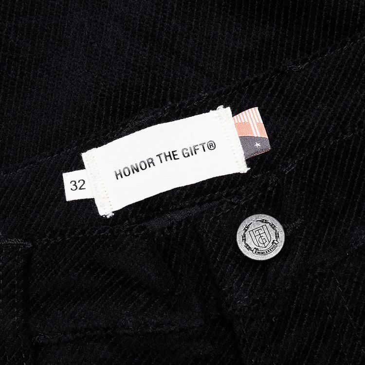 Honor The Gift Brushed Bell Bottom Pant Black