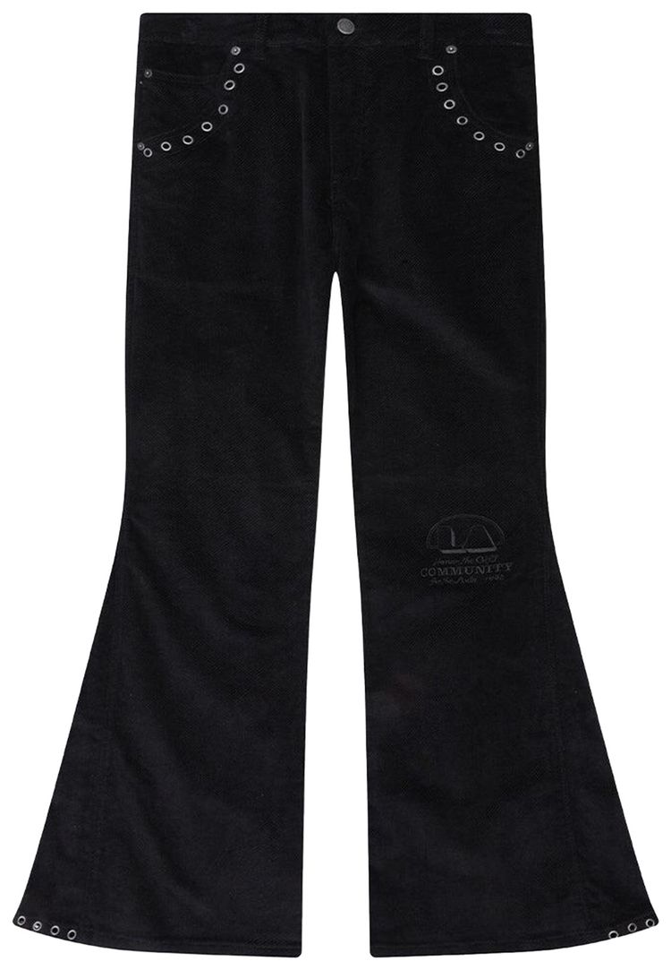 Honor The Gift Brushed Bell Bottom Pant Black
