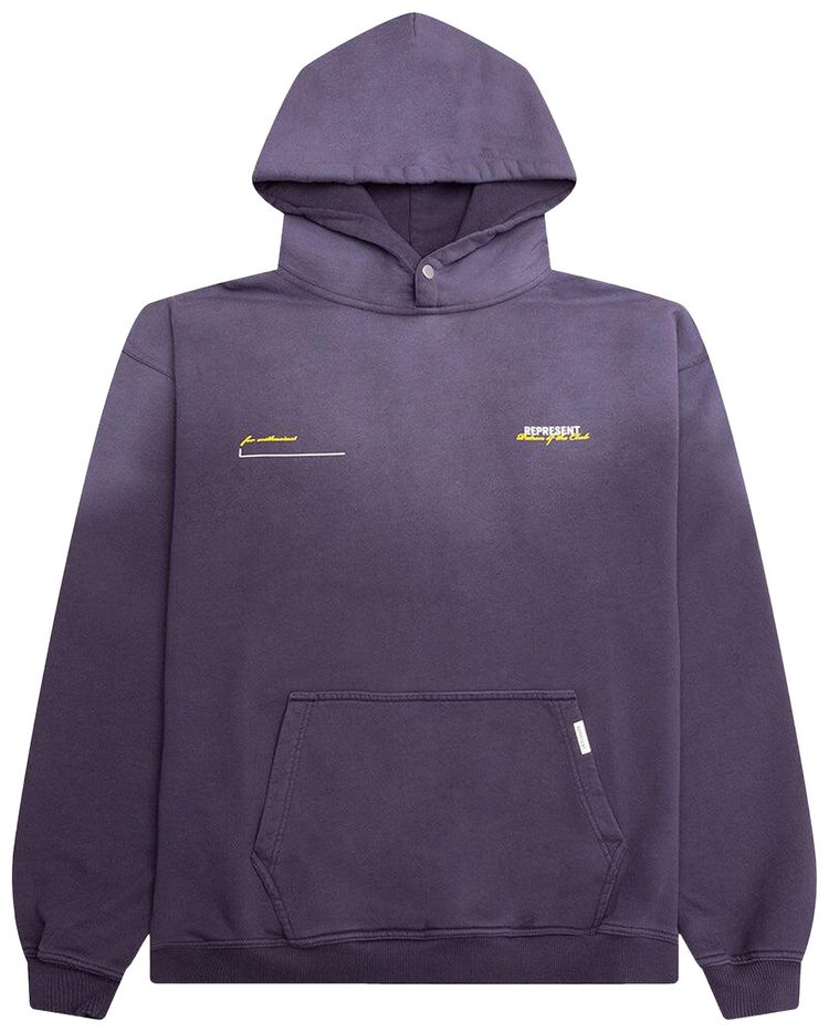 Represent Clo Patron of The Club Hoodie Plum