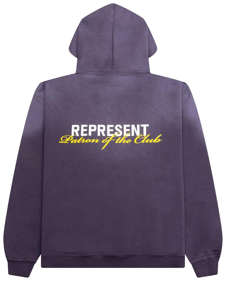 Represent Clo Patron of The Club Hoodie Plum