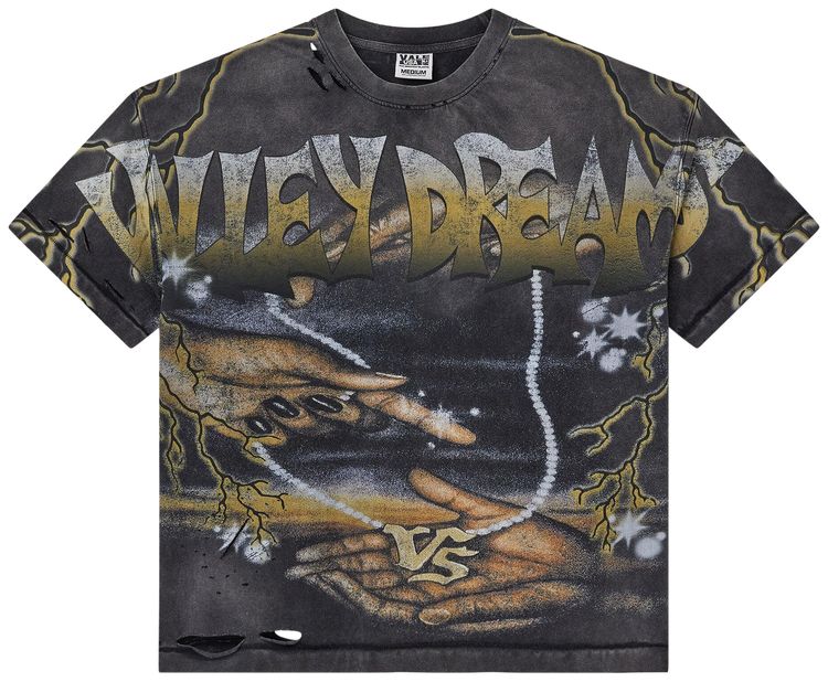 Vale Forever Hands Of God Tee WashedBlack