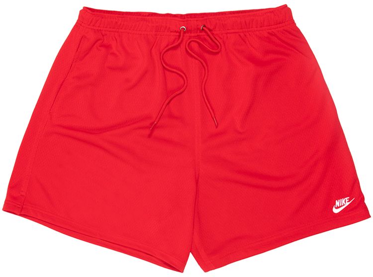 Nike Club French Terry Flow Shorts Red