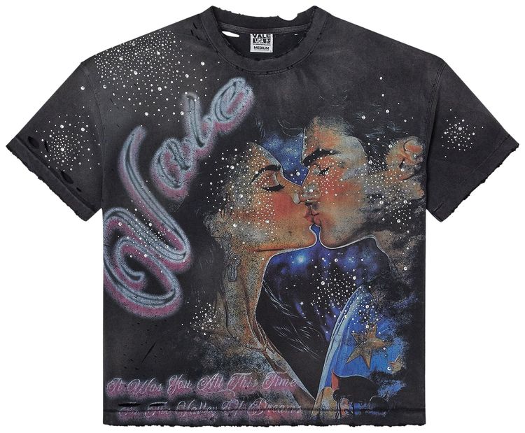 Vale Forever Fated Yours Bling Tee Black