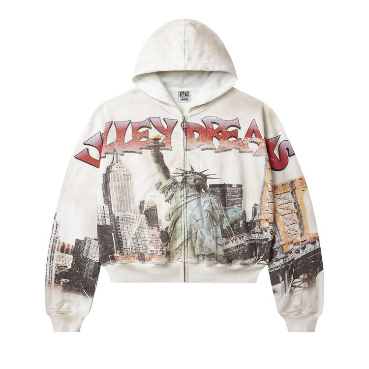 Vale Forever NYC Zip Up White