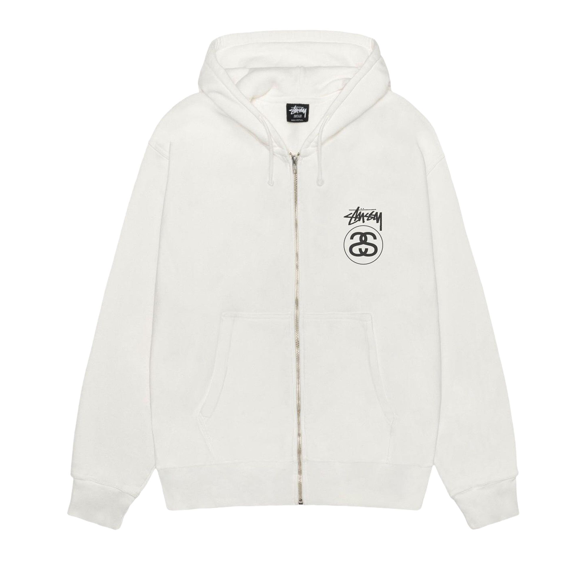 トップス 00's Stussy authentic boarder sweat L 2000s STUSSY Zip Border Hoodie Size L この辺もそろそろですねえ
