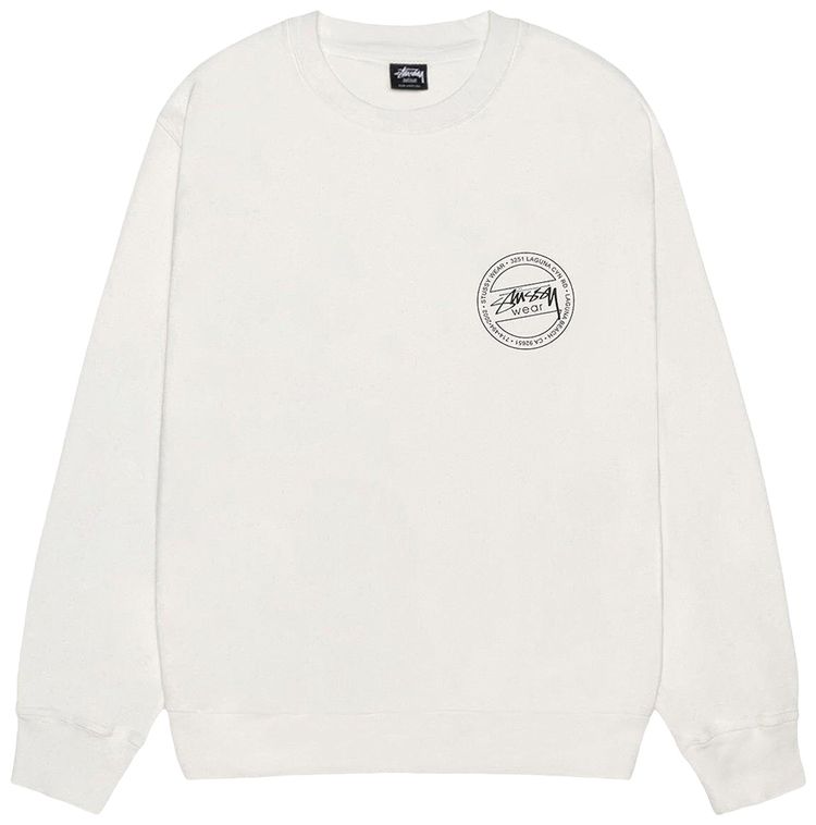 Stussy Wear Crew Pigment Dyed Natural