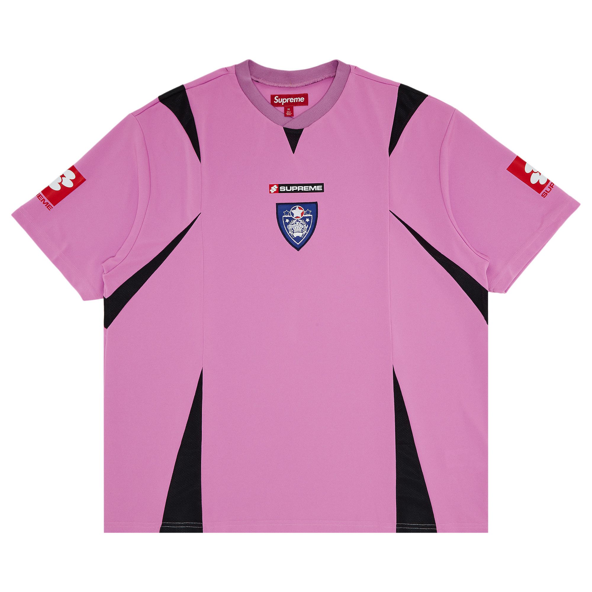 Supreme Crest Soccer Jersey ピンク M Buy Supreme Crest Soccer Jersey 'Pink' - FW24KN15 PINK | GOAT