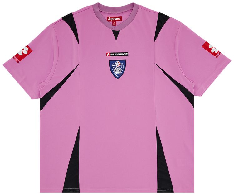 Supreme Crest Soccer Jersey Pink
