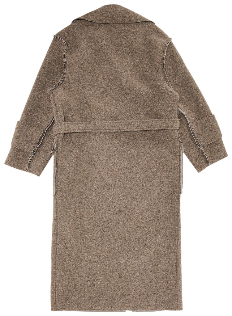 Ottolinger Scuba Oversized Split Coat Stone