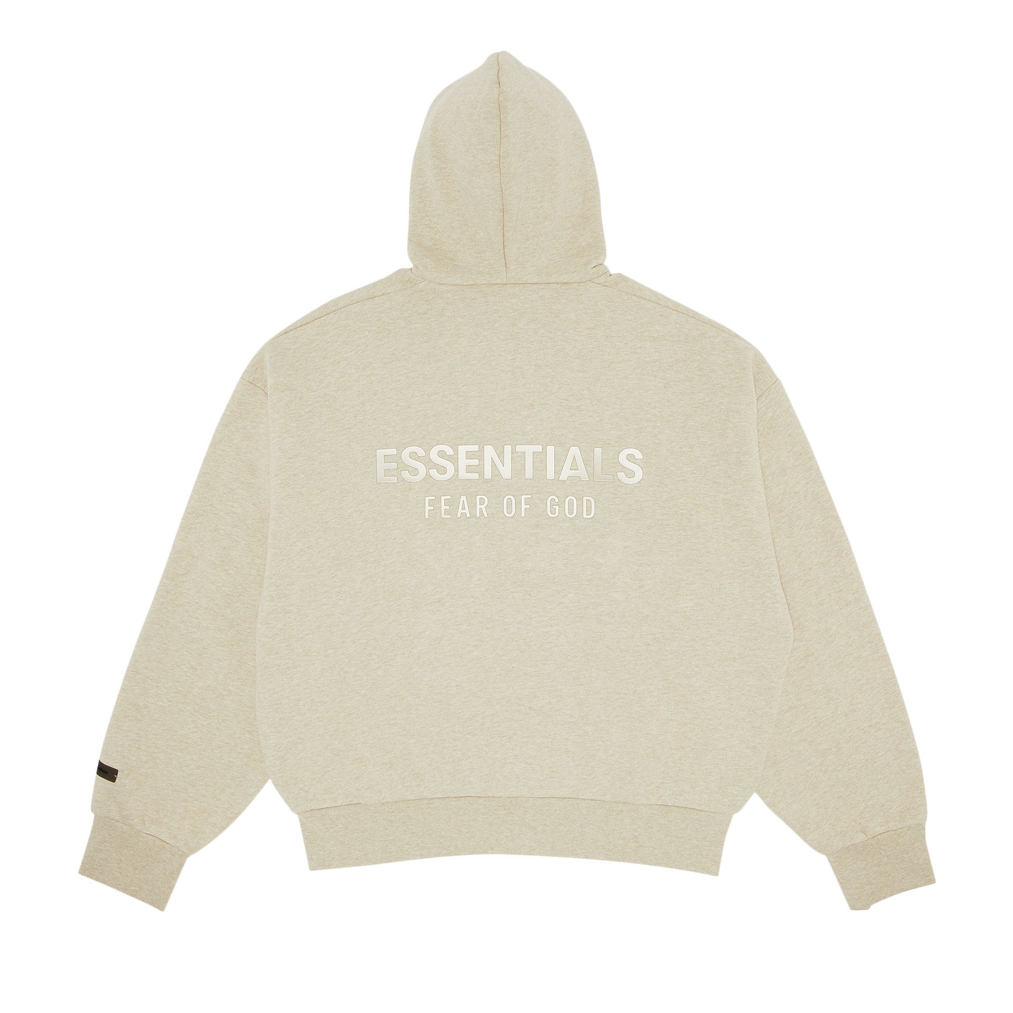 Buy Fear of God Essentials Classic Full Zip Hoodie 'Heather Stone