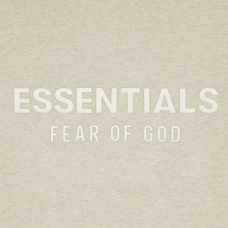 Fear of God Essentials Classic Full Zip Hoodie Heather Stone