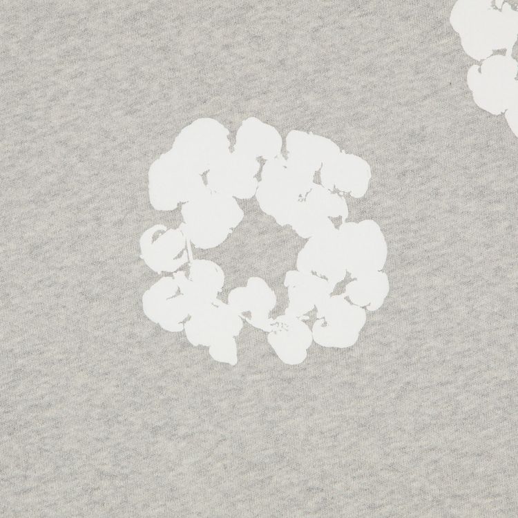 Denim Tears Cotton Wreath Baggy Sweatpants Grey