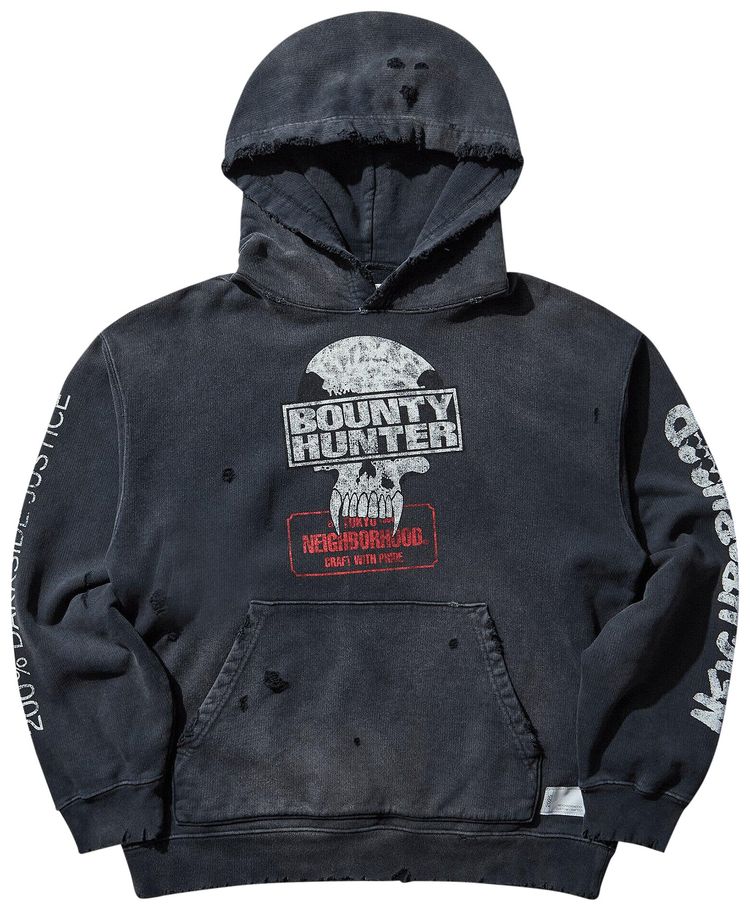 Neighborhood x Bounty Hunter Savage Hoodie Black