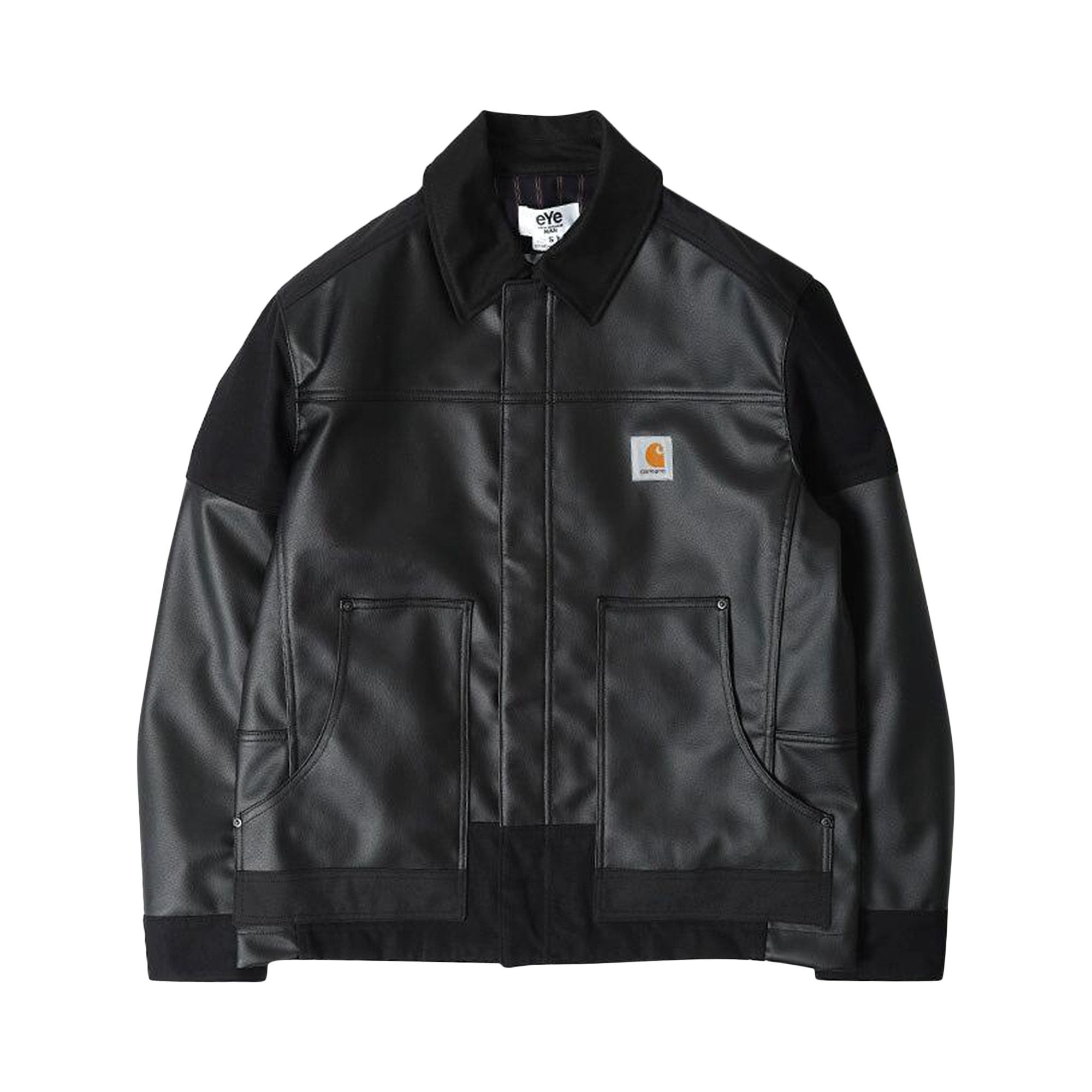 Buy Junya Watanabe MAN x Carhartt WIP Faux-Leather Work Jacket