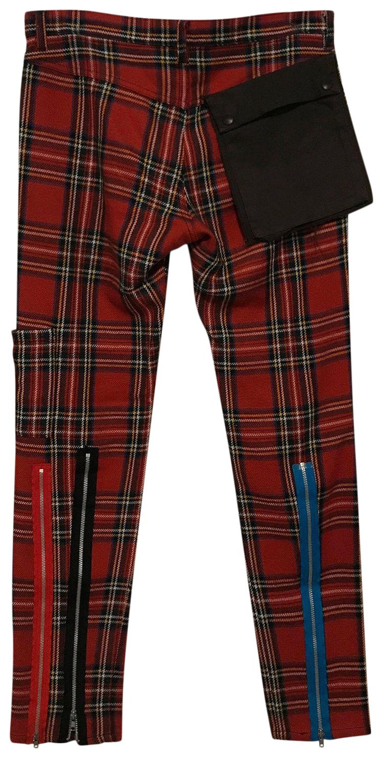 Vintage Undercover But Beautiful II Punk Plaid Pants Red
