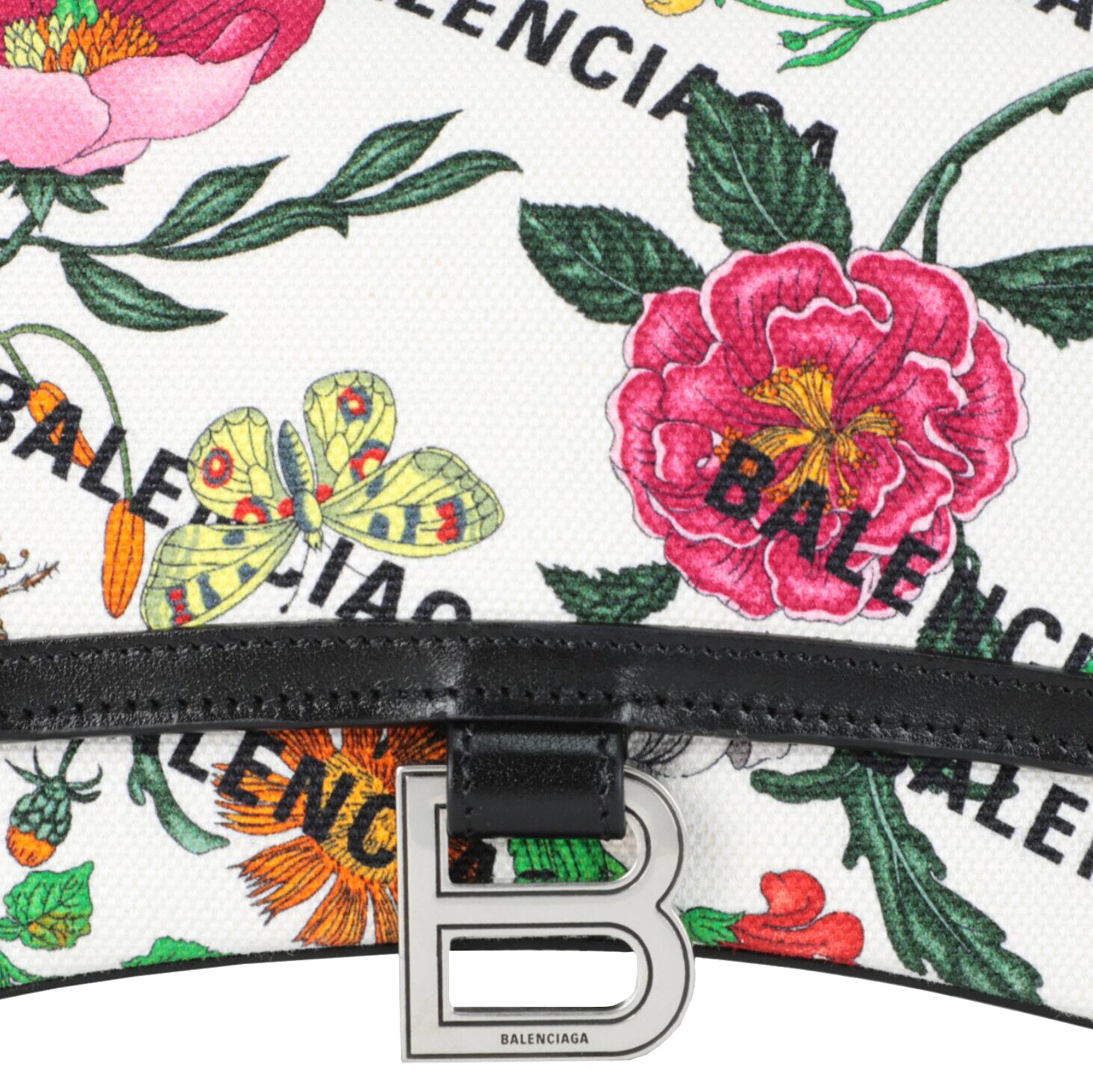 GUCCI×BALENCIAGAフローラ アワーグラス2WAYショルダーバッグ Buy Gucci x Balenciaga Small Flora Hourglass Shoulder Bag
