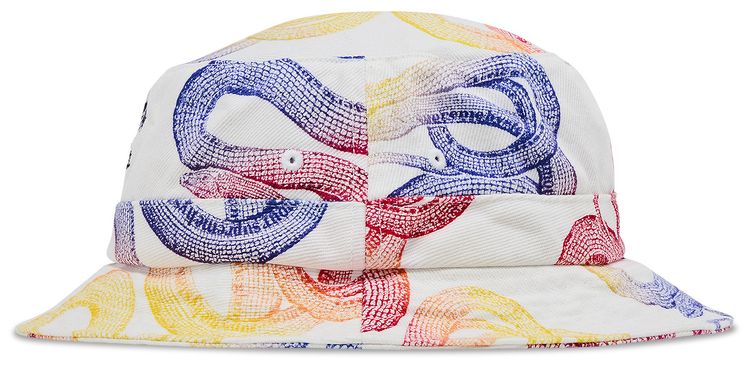 Supreme x Hysteric Glamour Snake Denim Crusher White