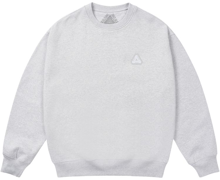 Palace Sofar Crew Grey Marl