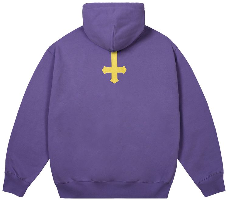 Palace Palace Cross Hood Purple