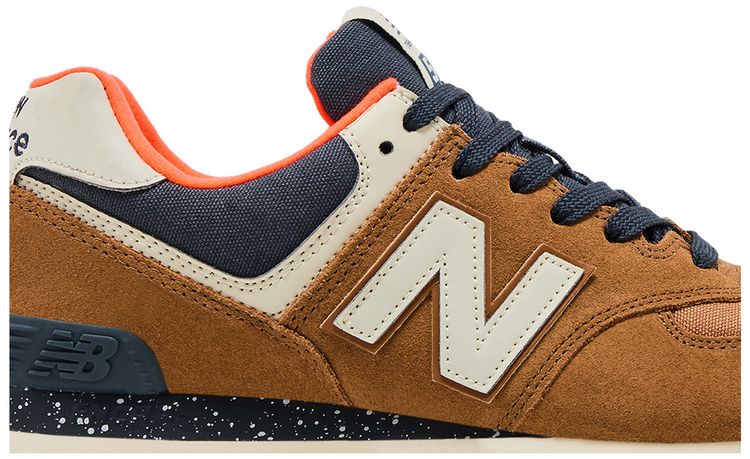 New Balance 574v2 Hi Viz Pack   Brown Sugar