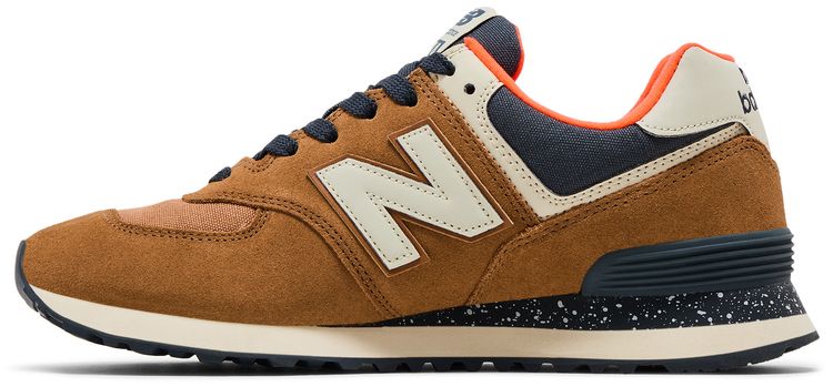 New Balance 574v2 Hi Viz Pack   Brown Sugar