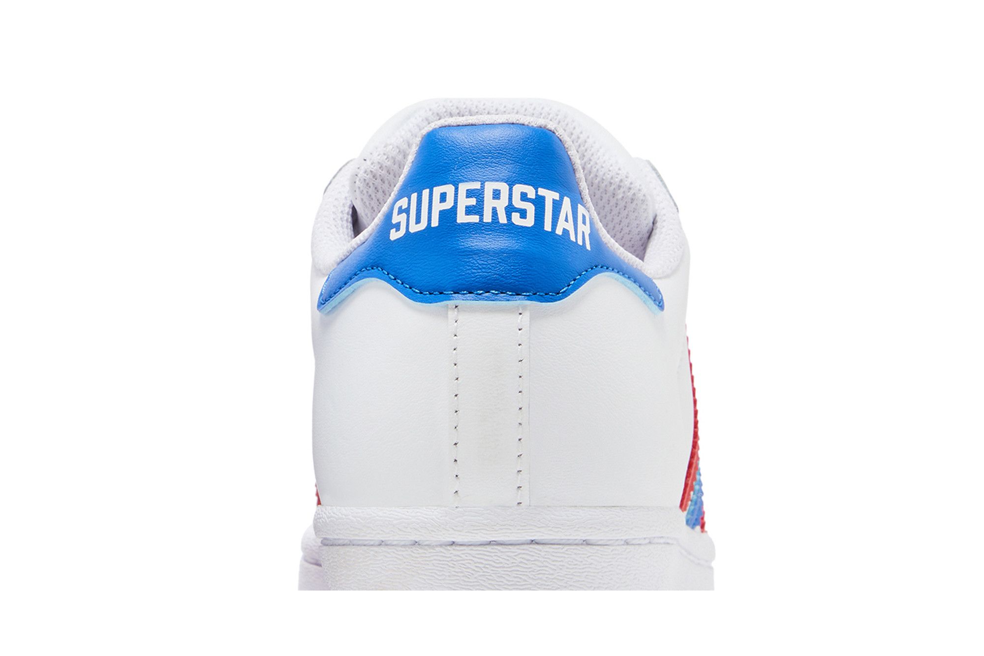 adidas superstar mens red white blue