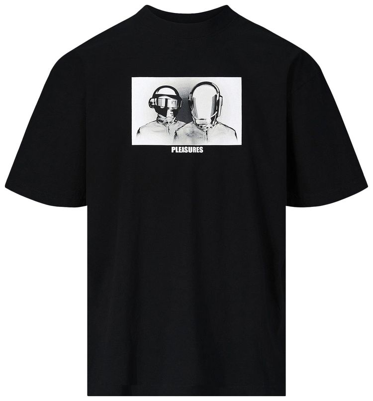Pleasures Inverted T Shirt Black