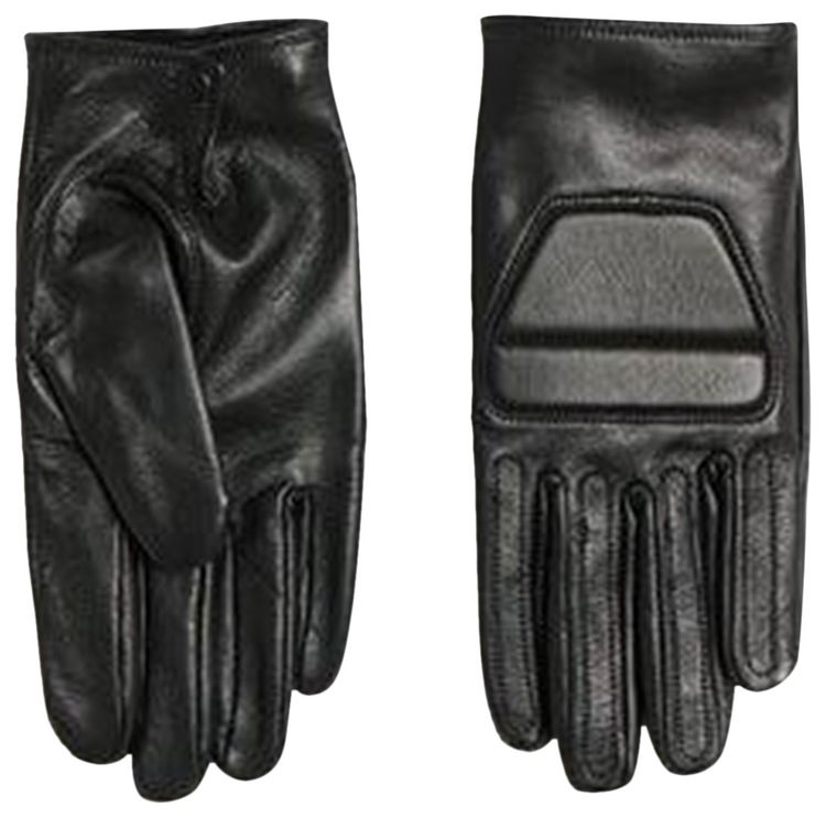 Yohji Yamamoto Pour Homme Padded Short Gloves Black