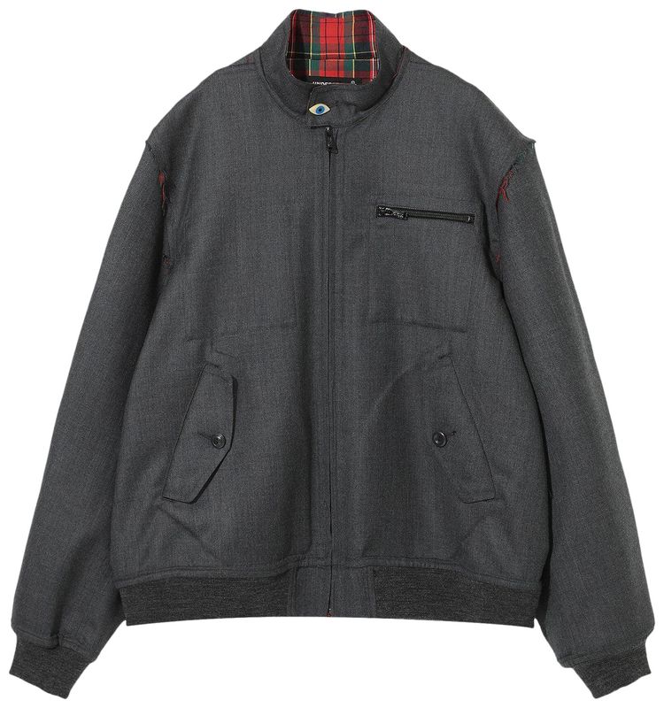Undercover Zip Up Blouson Charcoal