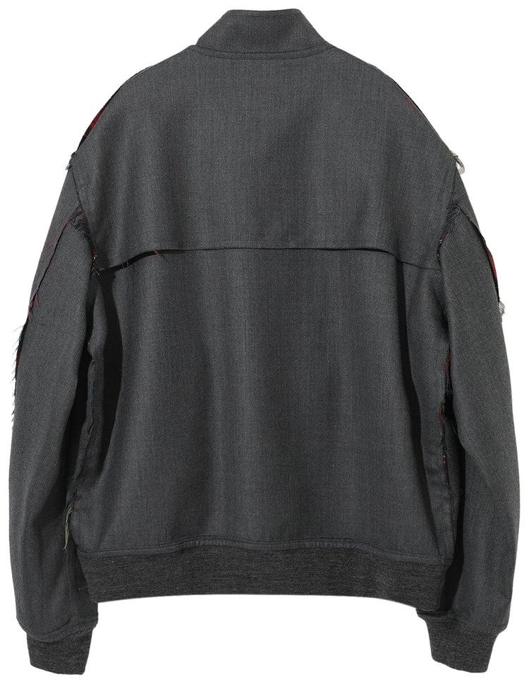 Undercover Zip Up Blouson Charcoal