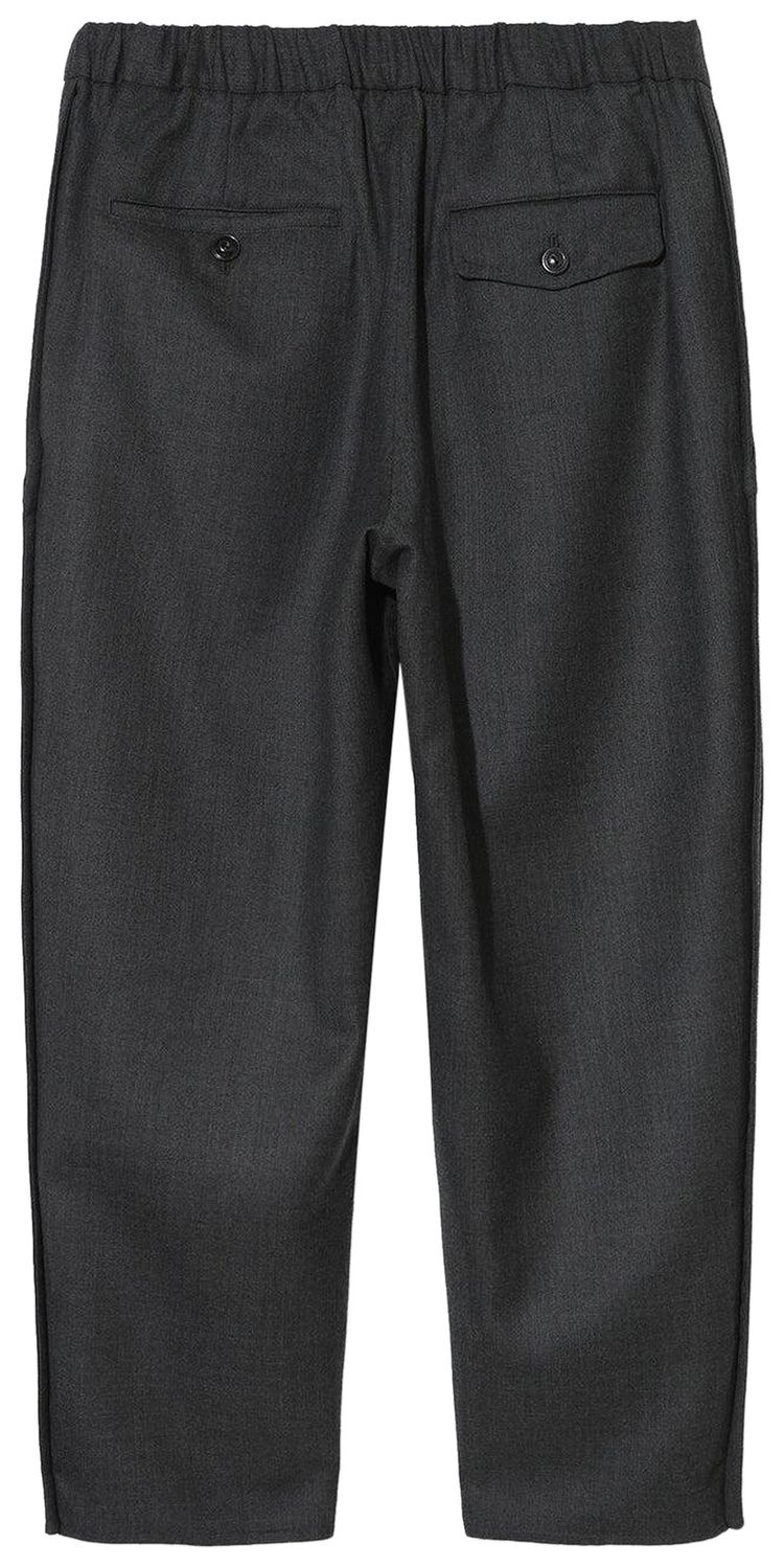 Undercover Plaid Cuff Trouser Charcoal