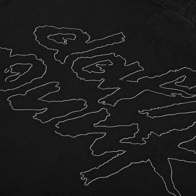 Pleasures Digital Zip Poncho Hoodie Black