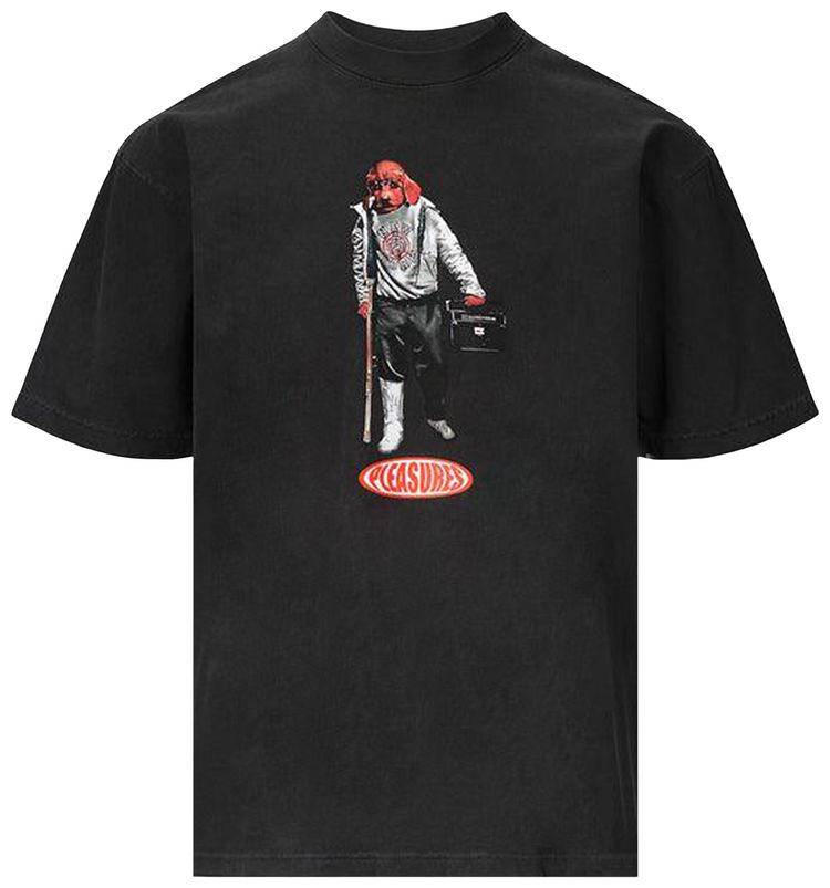 Pleasures Da Funk T Shirt Black