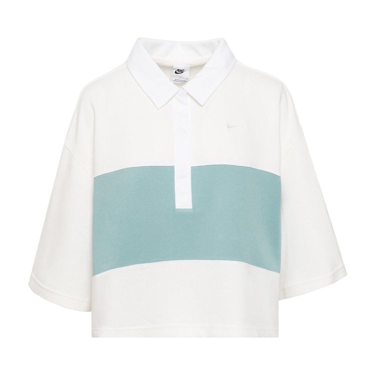 Nike Sportswear Oversized Polo Tee White