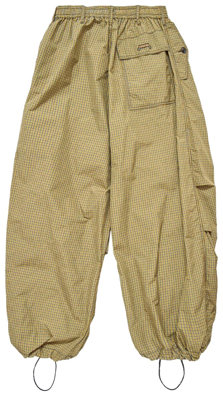 Marni Microcheck Nylon Trunkaroo Pants Black