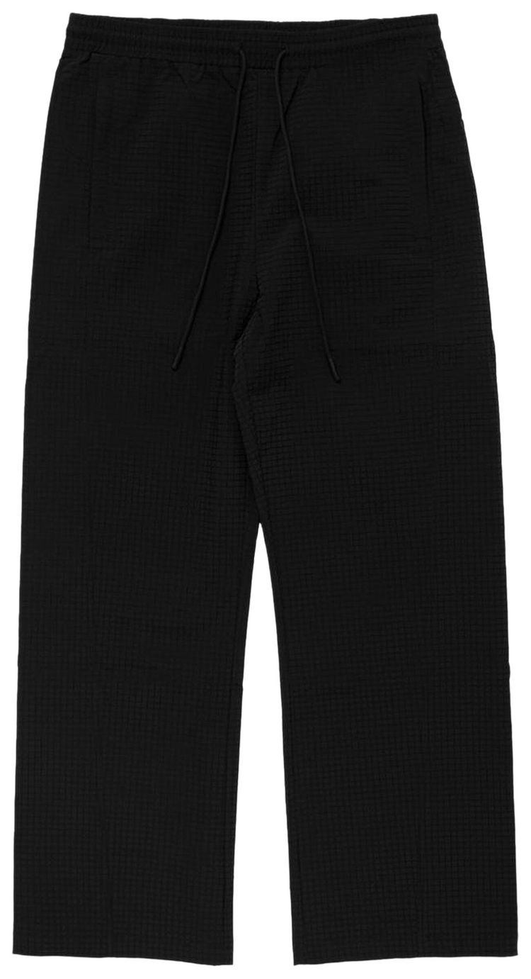 KROST Seamed Nylon Track Pant Black