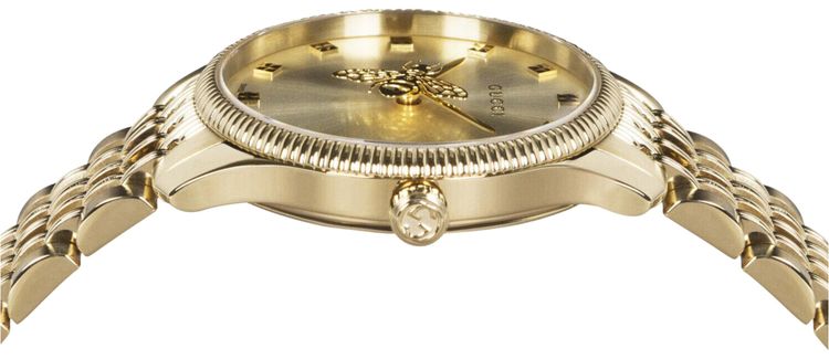 Gucci G Timeless Dial Bracelet Watch Gold