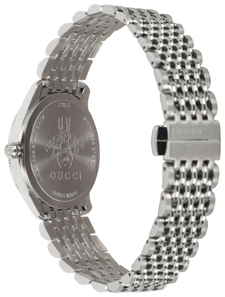 Gucci G Timeless Dial Bracelet Watch Stainless Steel