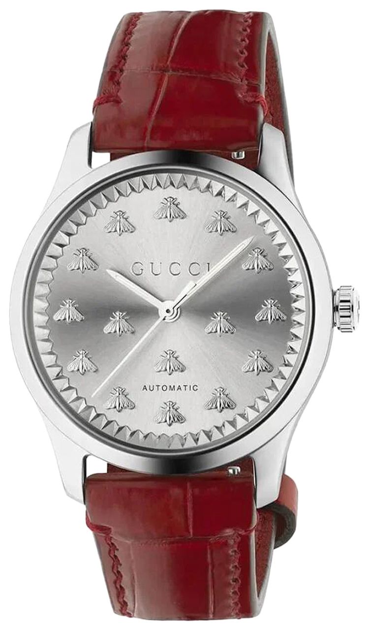 Gucci G Timeless Dial Automatic Watch Stainless Steel