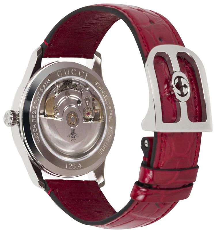 Gucci G Timeless Dial Automatic Watch Stainless Steel