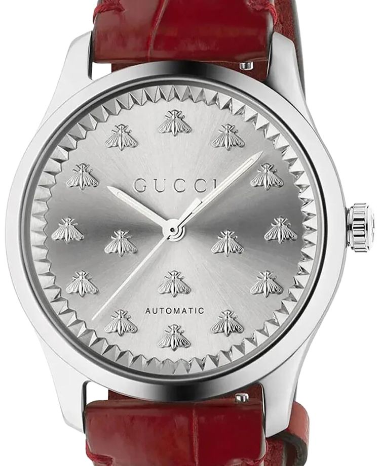 Gucci G Timeless Dial Automatic Watch Stainless Steel