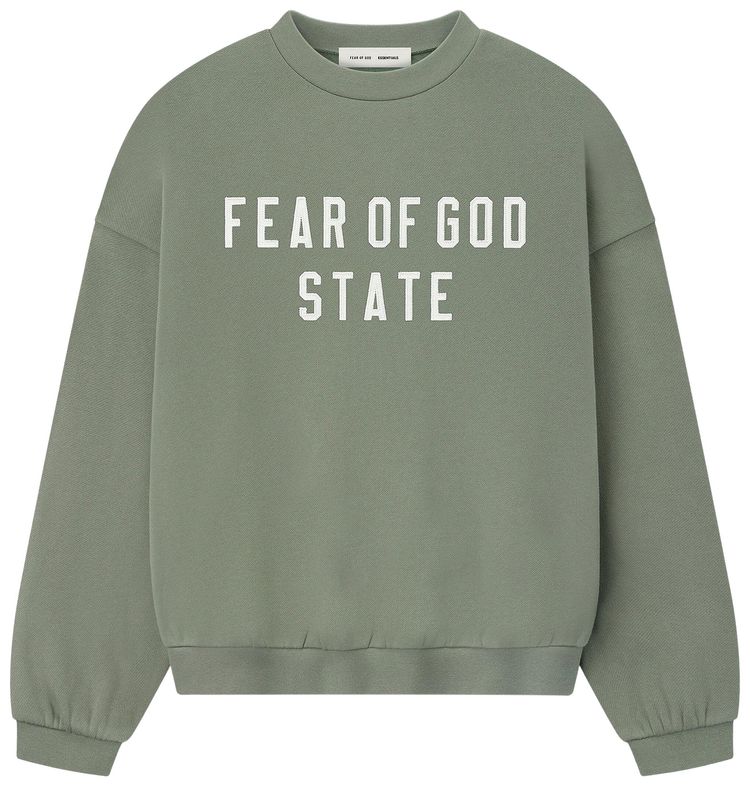 Fear of God Essentials 90s Crewneck Moss