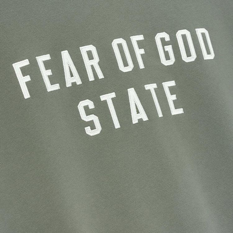 Fear of God Essentials 90s Crewneck Moss