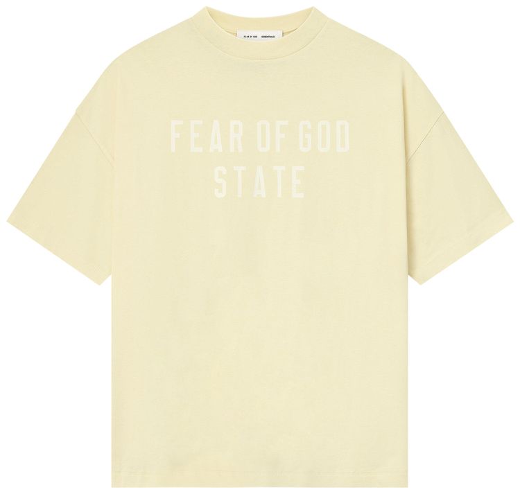 Fear of God Essentials 90s Tee Garden Yellow