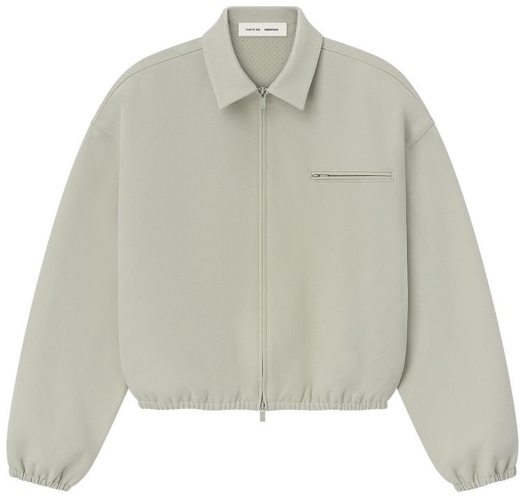Fear of God Essentials Bonded Canvas Jacket Abbey Stone